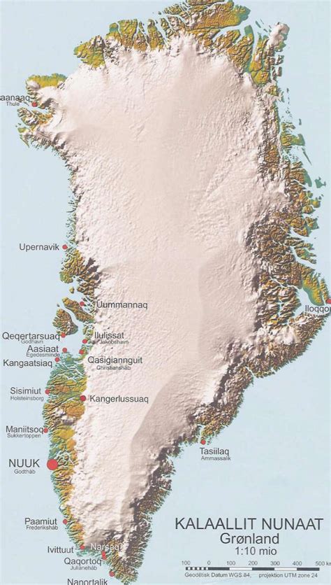 Groenlândia | Mapas Geográficos da Groenlândia   Enciclopédia Global