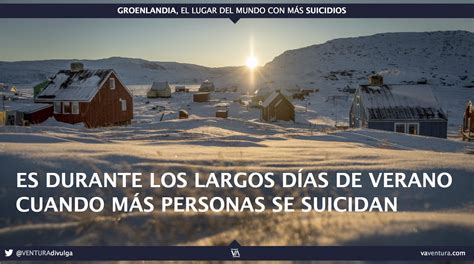 Groenlandia tiene un problema con los suicidios | VENTURA