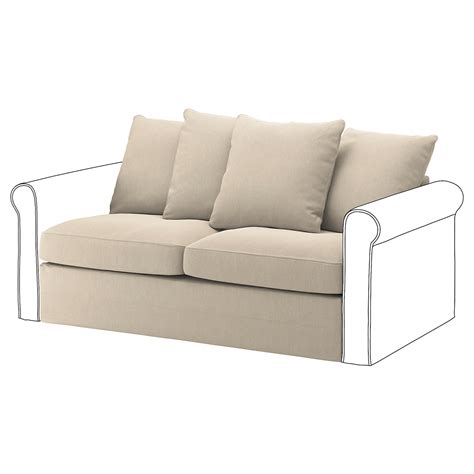 GRÖNLID 2 módulos sofá cama   Sporda natural   IKEA