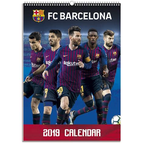 Grupo Erik Editores Calendario 2019 12 Láminas A3 Fc Barcelona Agendas ...