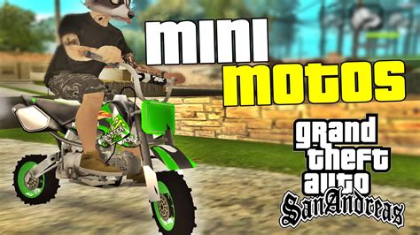GTA SAN ANDREAS Mini Motos   YouTube