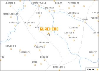 Guachené  Colombia  map   nona.net