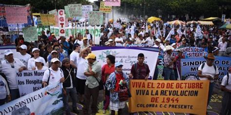 Guatemala conmemora la Revolución de 1944 con rechazo a la corrupción ...