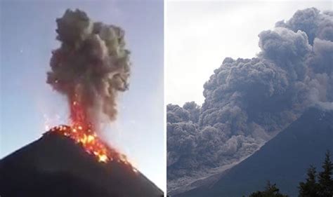 Guatemala volcano: WATCH terrifying footage of Fuego ...