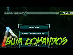 GUIA DE LOS MEJORES COMANDOS!! | Ark:Survival Evolved [XBOX ONE]