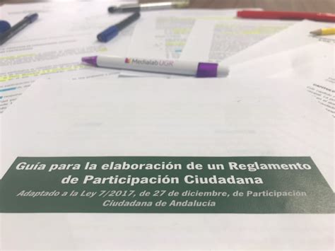 Guía para la elaboración de un Reglamento de Participación Ciudadana ...