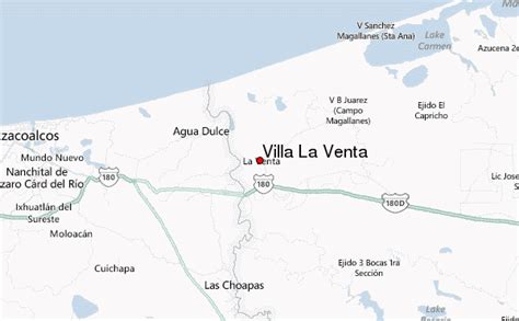 Guía Urbano de Villa La Venta