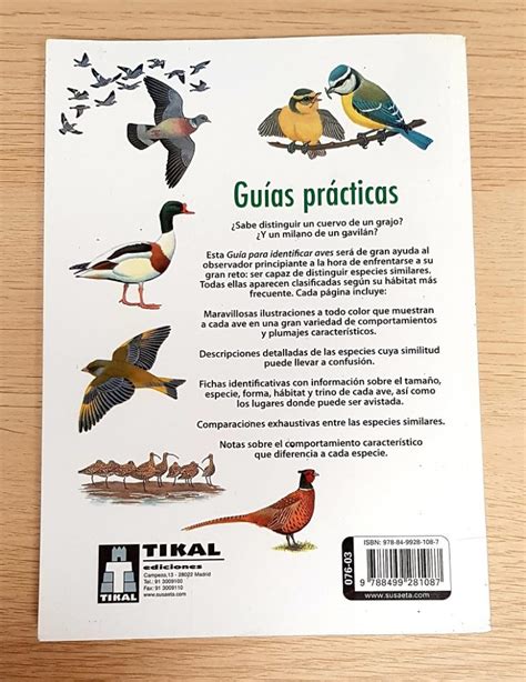 Guías de Identificación: AVES   La Casa Curiosa