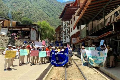 Guías de turismo anuncian nuevas protestas en Cusco y Machu Picchu este ...