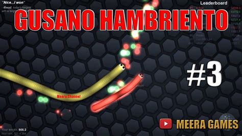 GUSANO HAMBRIENTO   Meera Games   YouTube