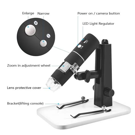 GXM 1080PWDM 18G Portable WiFI Digital Microscope with ...