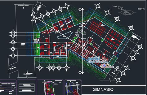 Gym Dwg Archi new   Free Dwg file Blocks Cad autocad architecture ...