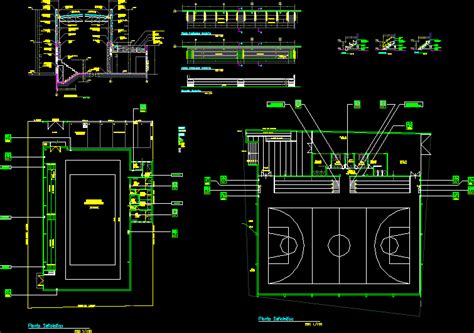 Gym DWG Detail for AutoCAD • Designs CAD