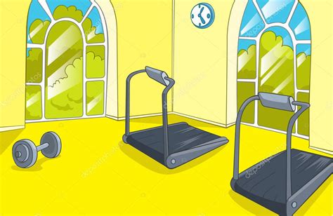 Gym Room — Stock Vector #32382971