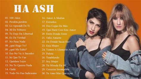 Ha Ash Nuevo 2018   Ha Ash Grandes Exitos Album 2018 | Ha ash, Amor a ...