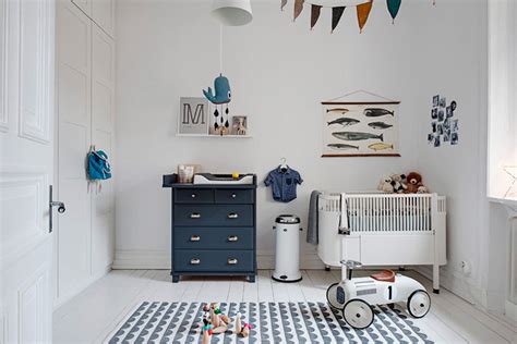 Habitación de Bebé en estilo nórdico con pequeños detalles ...