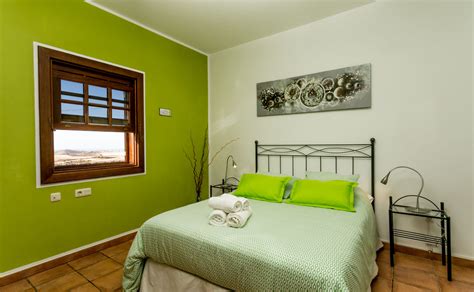 Habitación Verde en alquiler B&B Villa el Jable Lanzarote