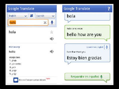 Habla en castellano, Google lo traduce y tu interlocutor ...