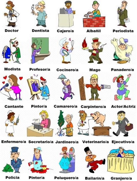 Hablo español: Profesiones y oficios