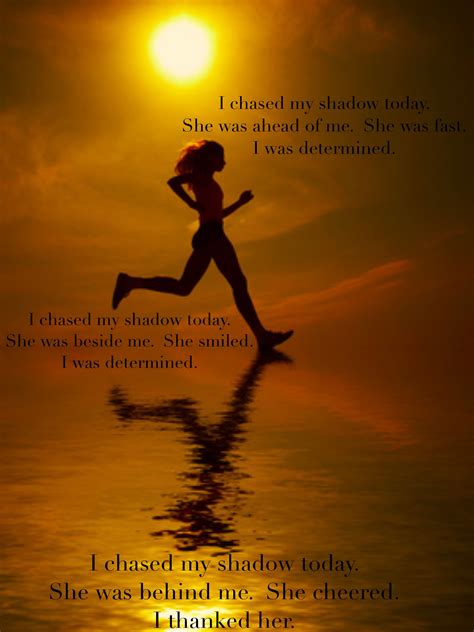 :  haha sometimes I run with my shadow.... | Running ...