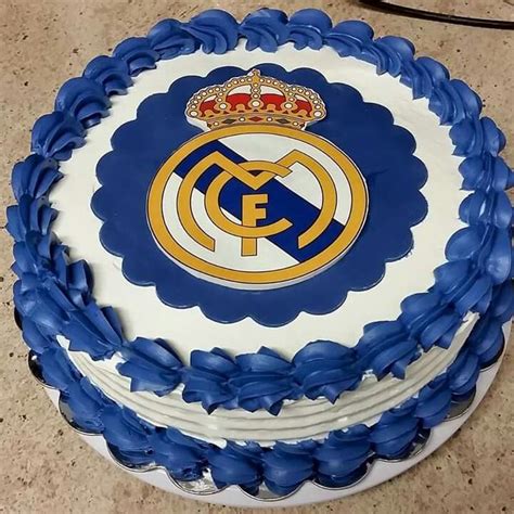 Hala Madrid! Real Madrid cake en 2019 | Torta real madrid ...