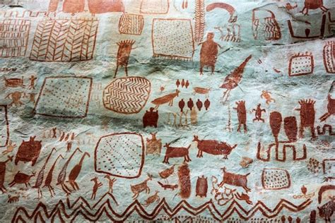 Hallan pictografías rupestres que se encontraban ocultas hace miles de ...