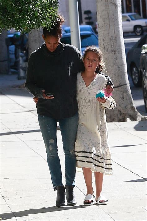 Halle Berry Takes her growing daughter Nahla Aubry to see ...