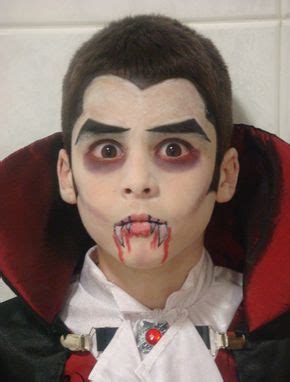 Halloween 2012, The Drácula!!! | Kids vampire makeup ...
