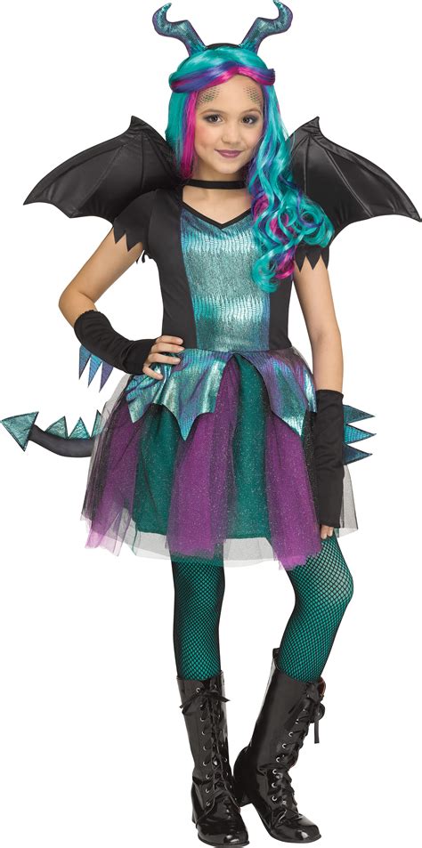 Halloween Girl s DRAGON QUEEN Costume Size Small by Fun ...