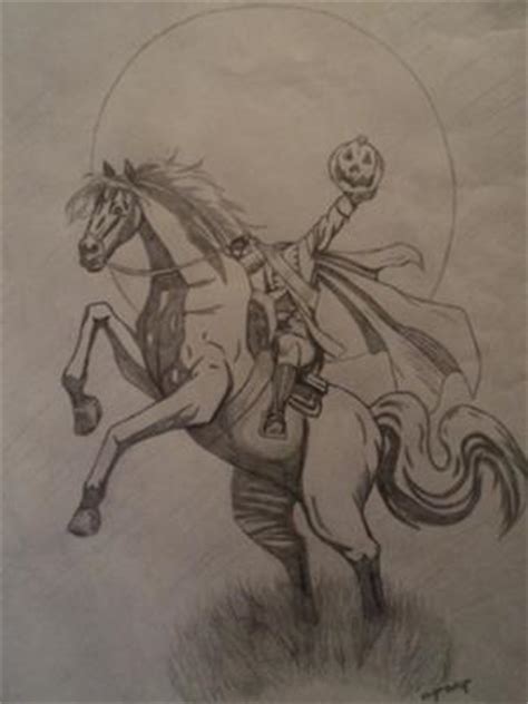 Halloween Horse Drawings