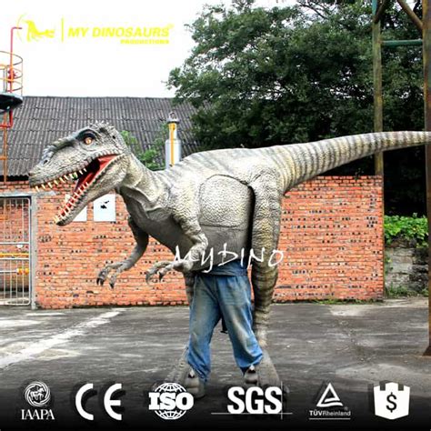 Halloween Prank Props Adult Velociraptor Costume for Sale