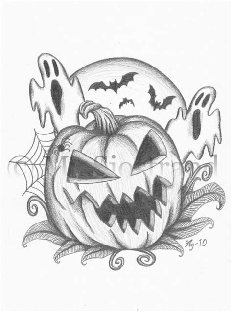 halloween sketches   Google Search | Halloween drawings ...
