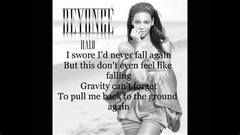Halo   Beyonce lyrics   YouTube
