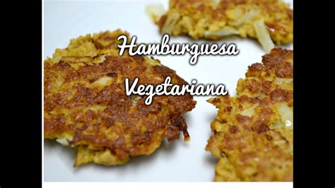 Hamburguesa soja texturizada  vegetariano   Recetas   YouTube