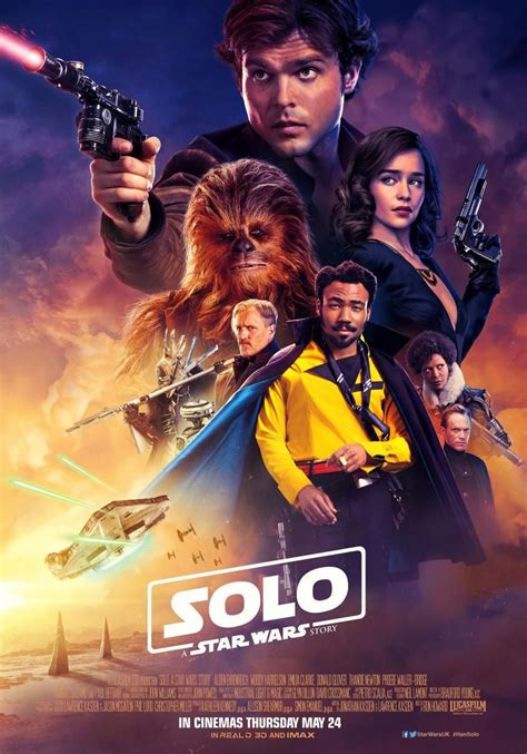 Han Solo movie poster. | Films complets, Affiche star wars ...