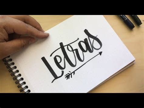 Hand Lettering en Español   Letras Minúsculas 4   YouTube