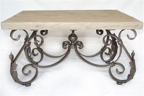 Hand Made Wrought Iron Side Table by Weck Design ...
