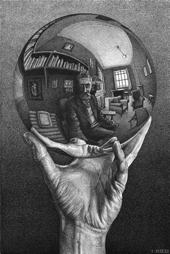 Hand with Reflecting Sphere   M.C. Escher   WikiArt.org