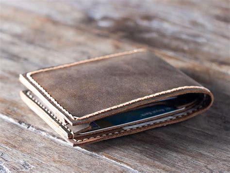Handmade Leather Wallet Best Groomsmen Gifts | Gifts For Men
