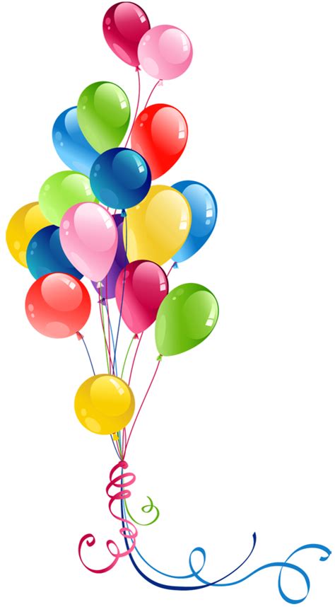 Happy Birthday Balloons PNG Transparent Images | PNG All