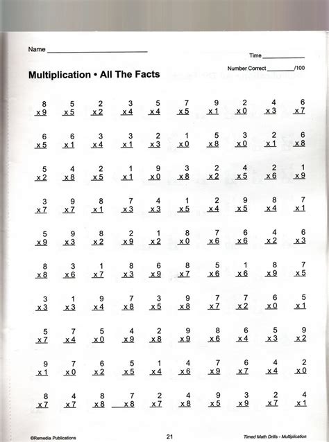 Hard Multiplication 2 Digit Problems | Math | High school ...