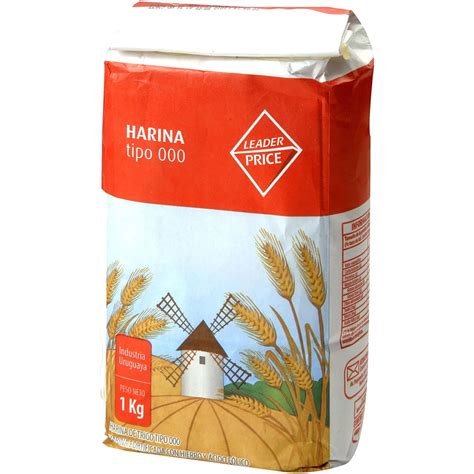 Harina 000 LEADER PRICE 1 kg   geantun