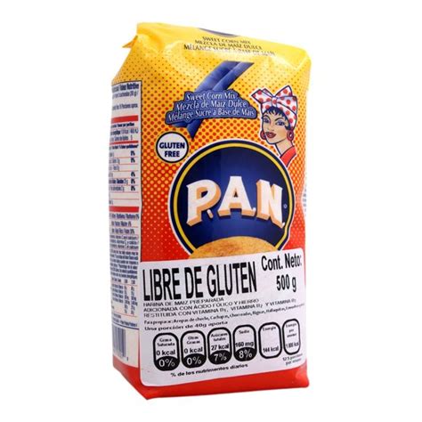 Harina de maíz preparada PAN libre de gluten 500 g | Superama a domicilio
