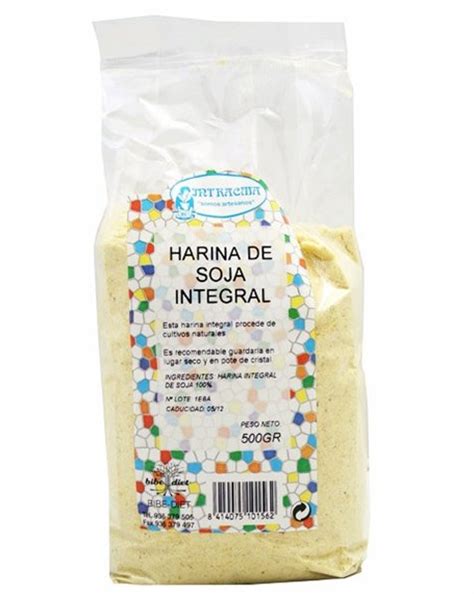 Harina de Soja Integral 500g de La Deliciosa   Ethnic Food | mentta.com