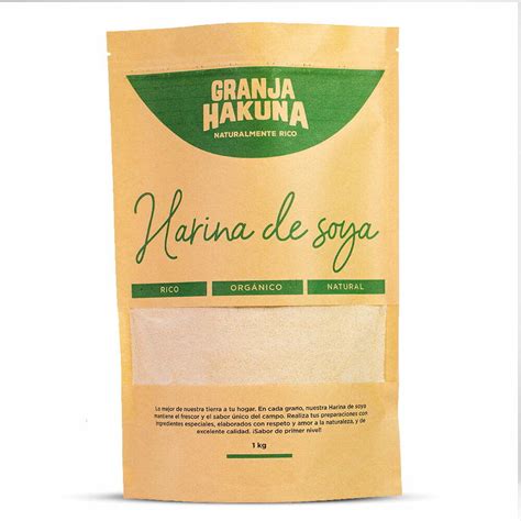 HARINA DE SOYA 1kg | Granja Hakuna