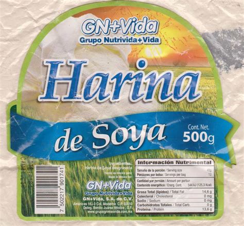 Harina De Soya   $ 34.90 en Mercado Libre