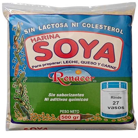 Harina de Soya Cruda Bolsa 500g | plazaVea    Supermercado