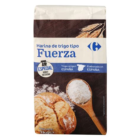 Harina de trigo de fuerza Carrefour 1 kg. Carrefour   Carrefour ...