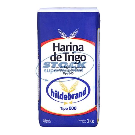 HARINA DE TRIGO TIPO 000 HILDEBRAND 1KG . Supermercados Stock