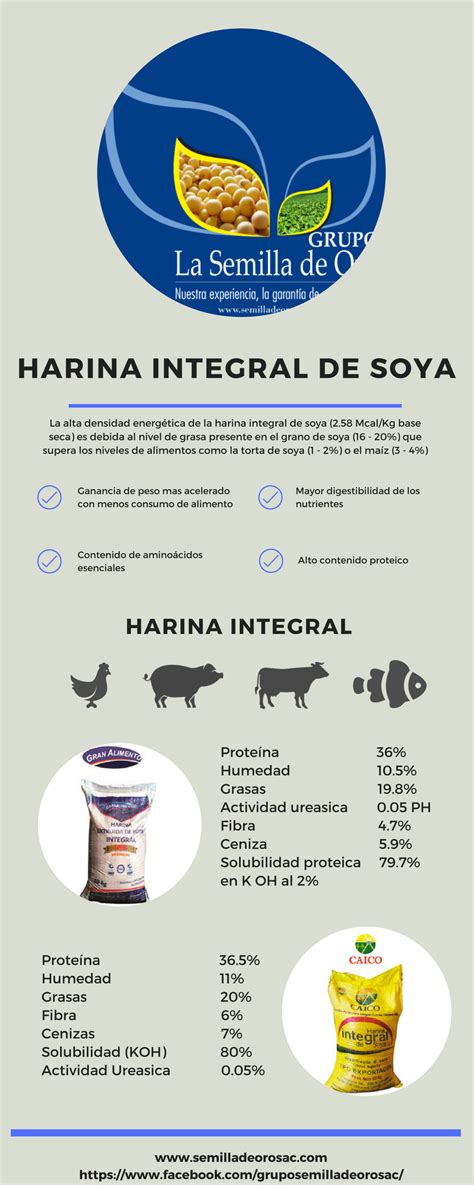 Harina Integral de Soya